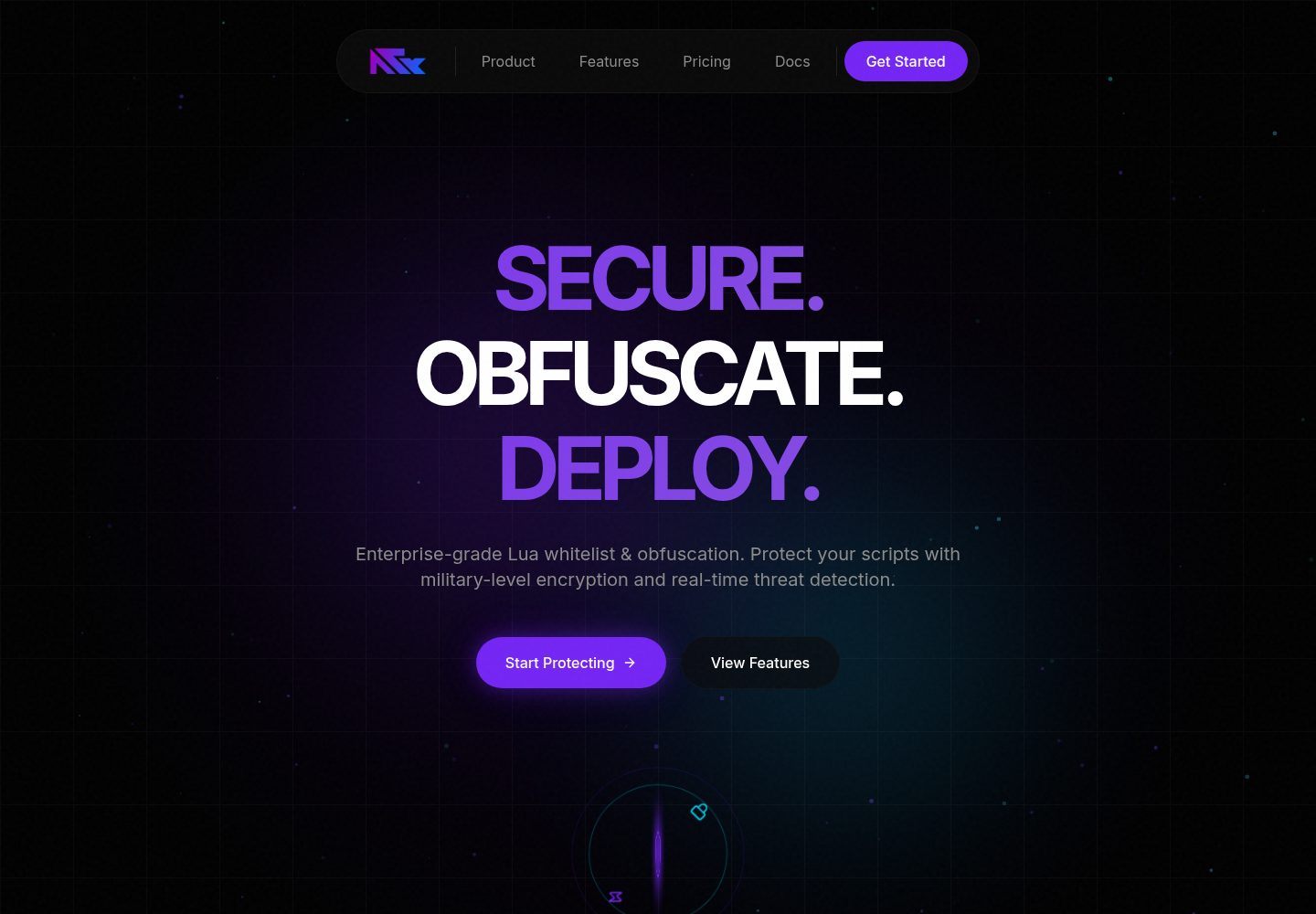AutherX public website screenshot
