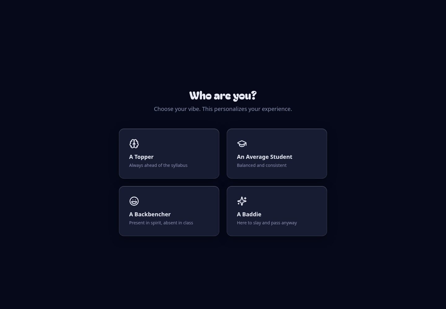 Cosmic Campus public website screenshot