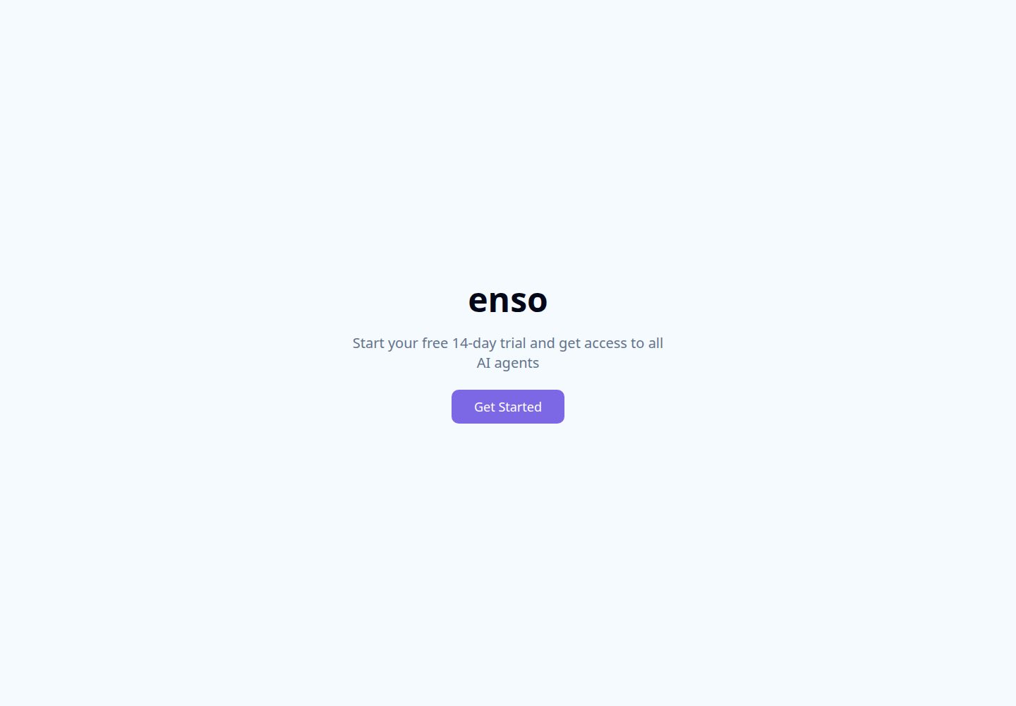 enso public website screenshot