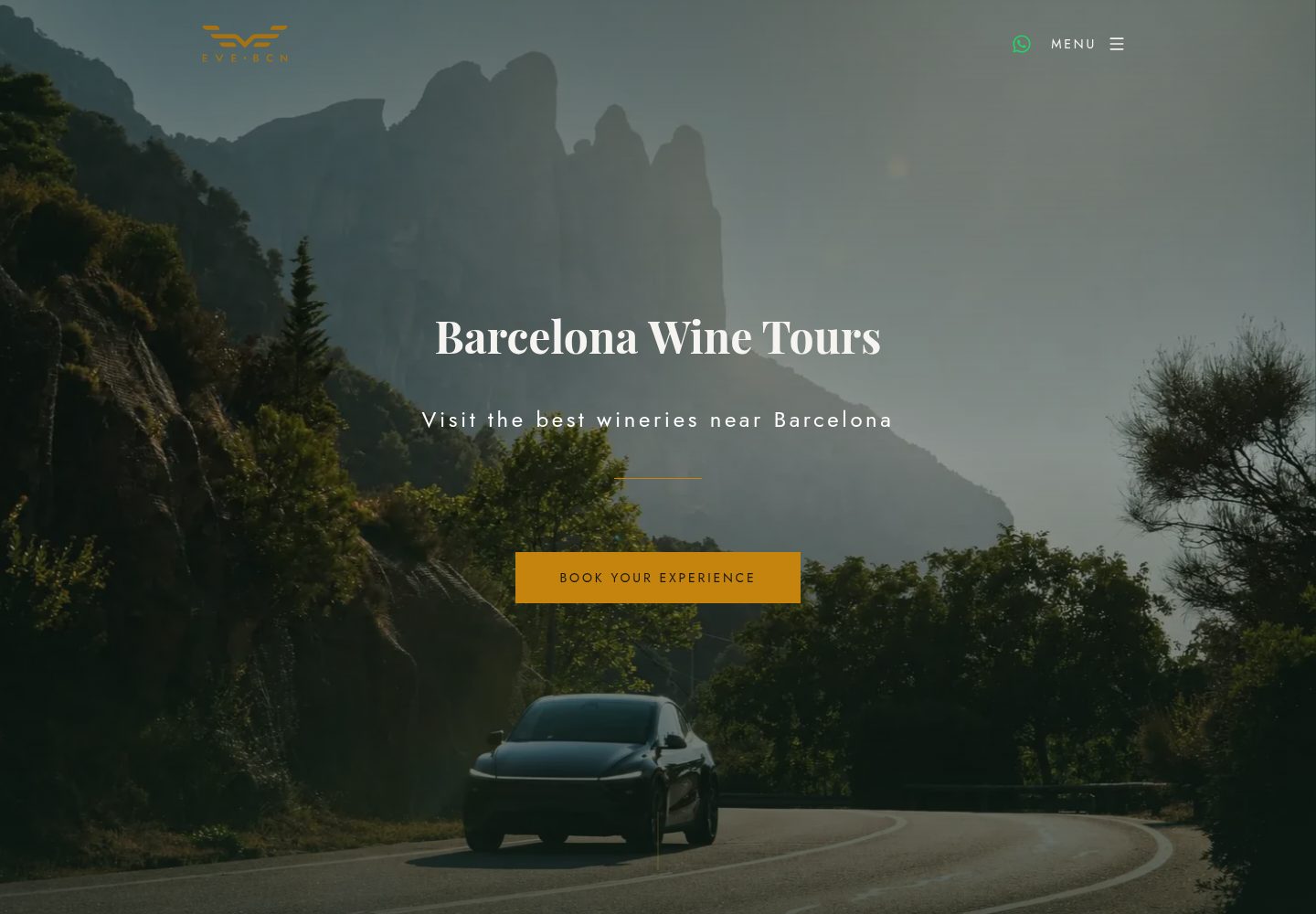 EVE BCN public website screenshot
