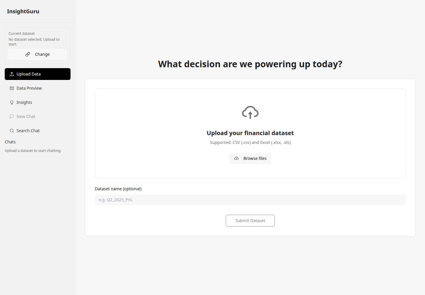 InsightGuru public website screenshot