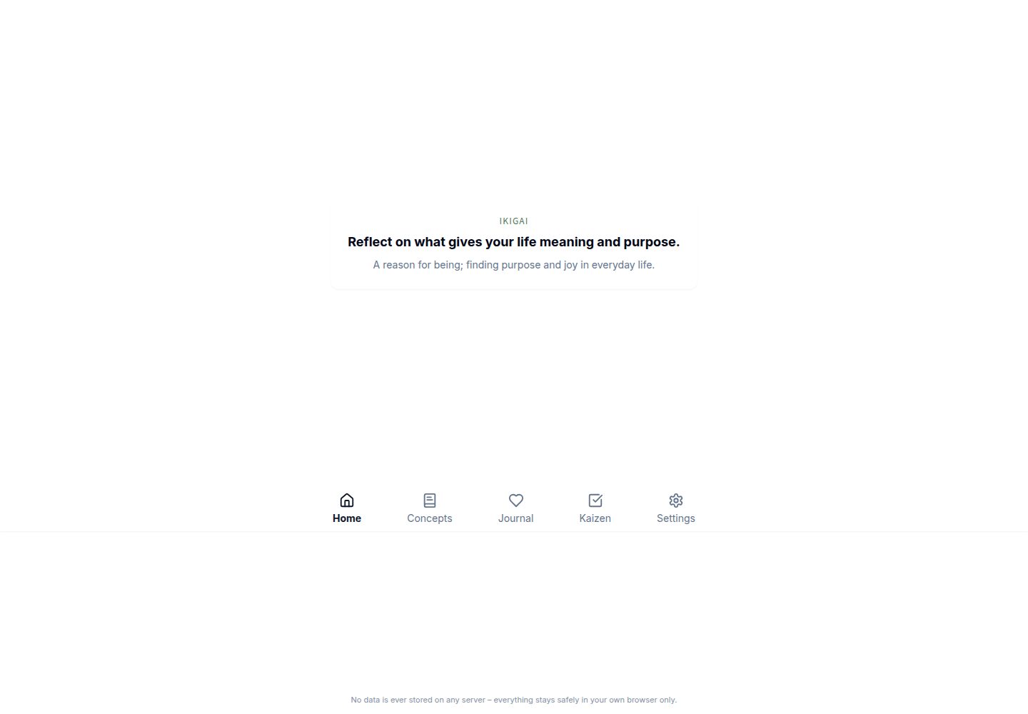 Kokoro Compass public website screenshot