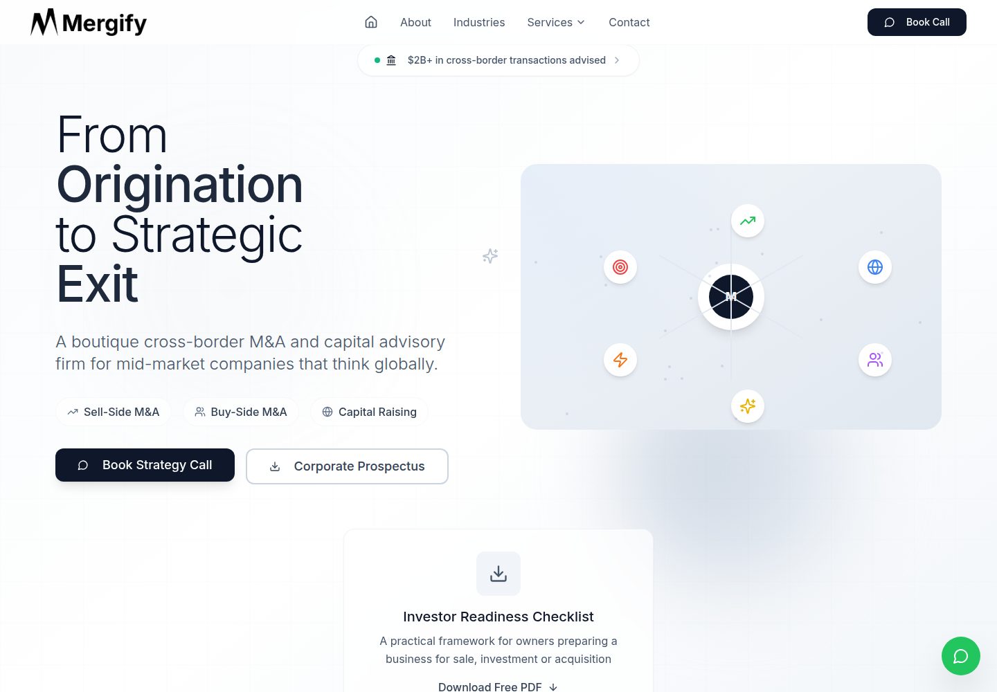 Mergify public website screenshot