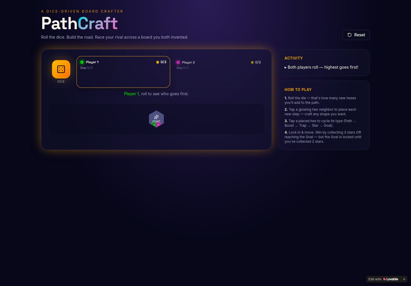 PathCraft public website screenshot