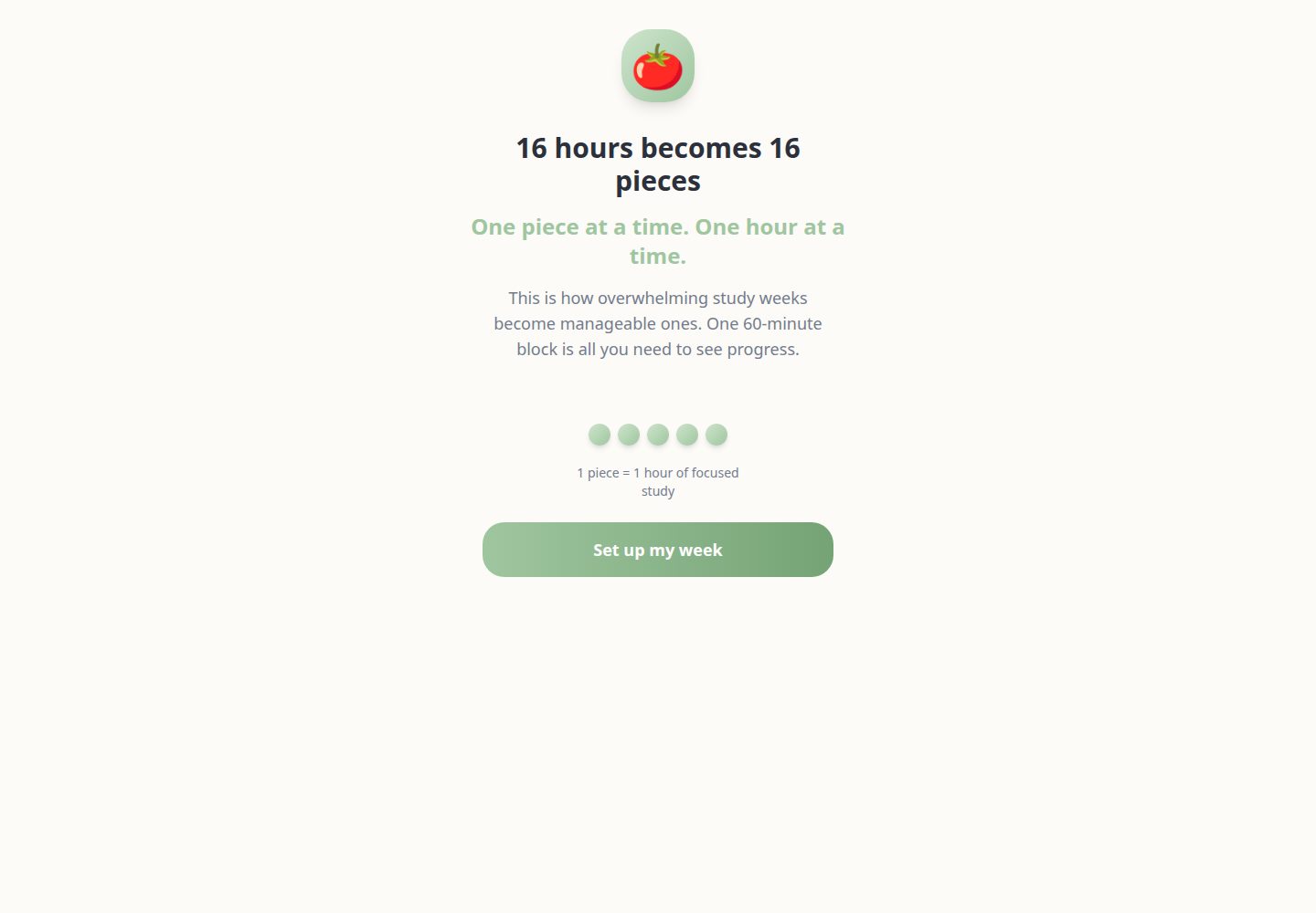 Pomopieces public website screenshot