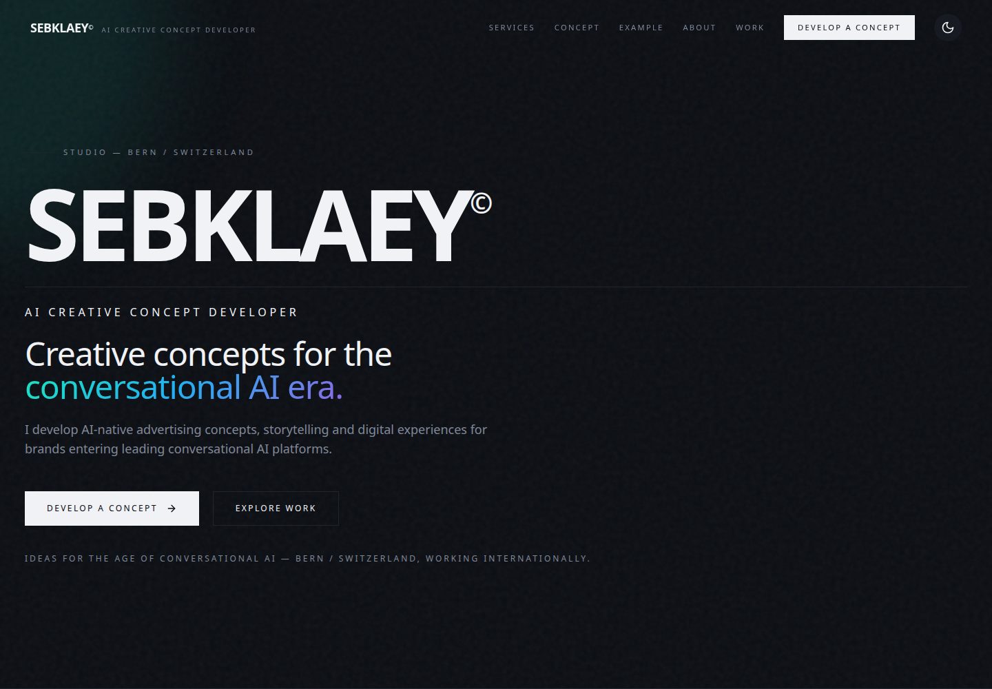SEBKLAEY public website screenshot