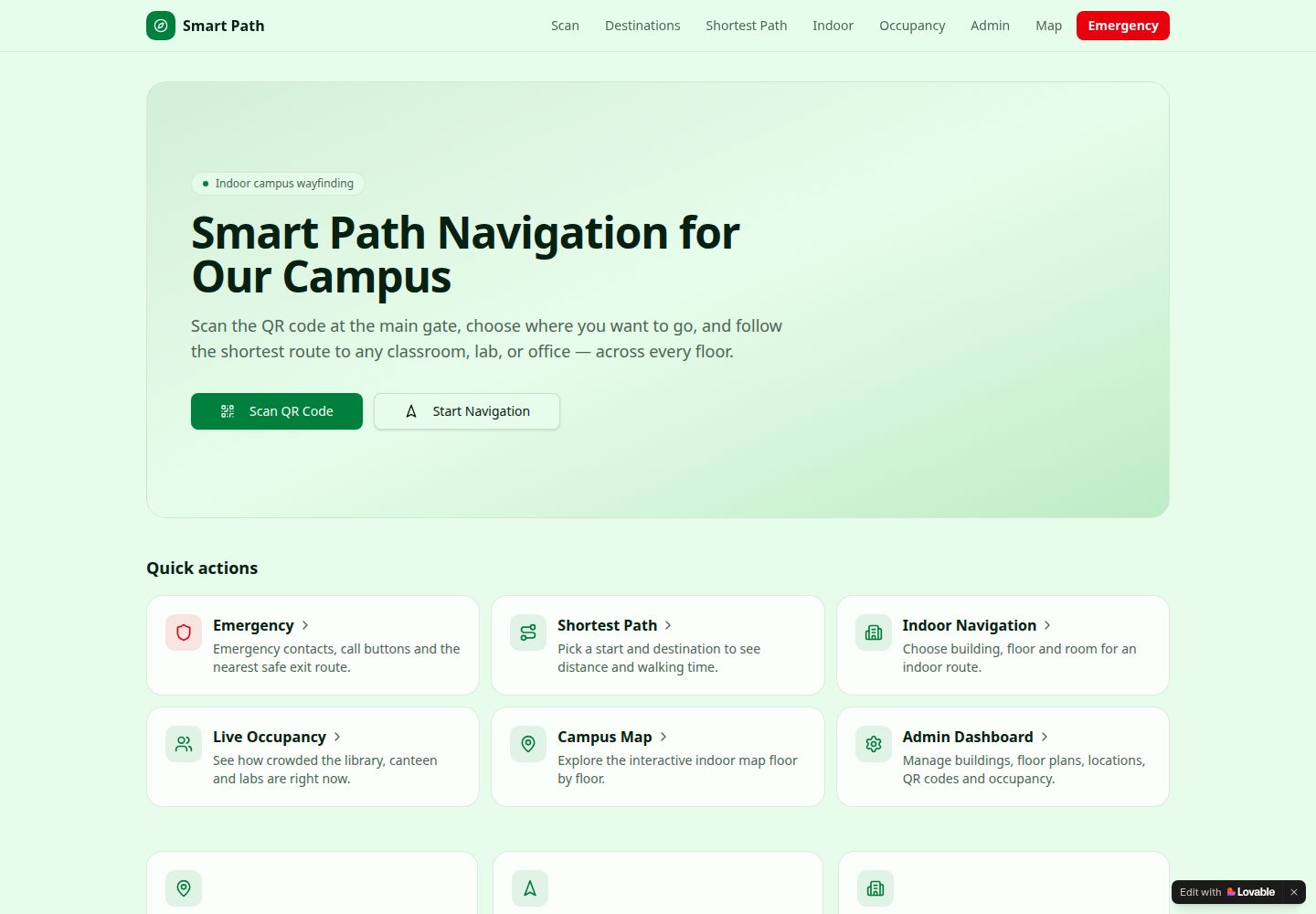 Smart Path public website screenshot