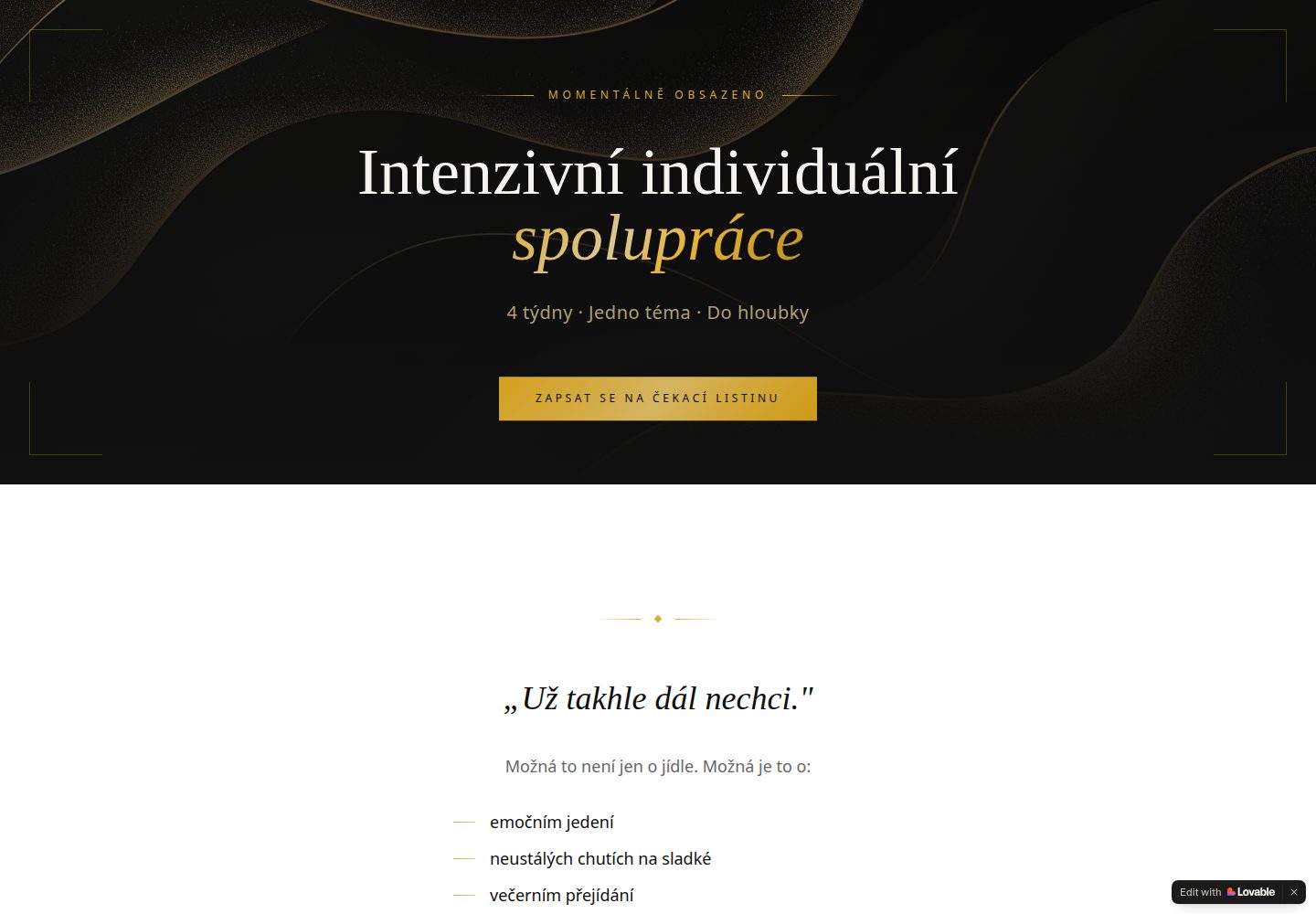 Soul Food Journey public website screenshot