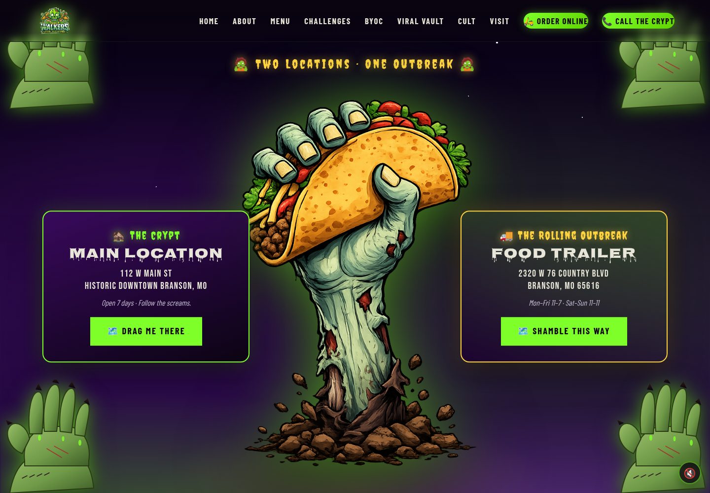 Walkers public website screenshot