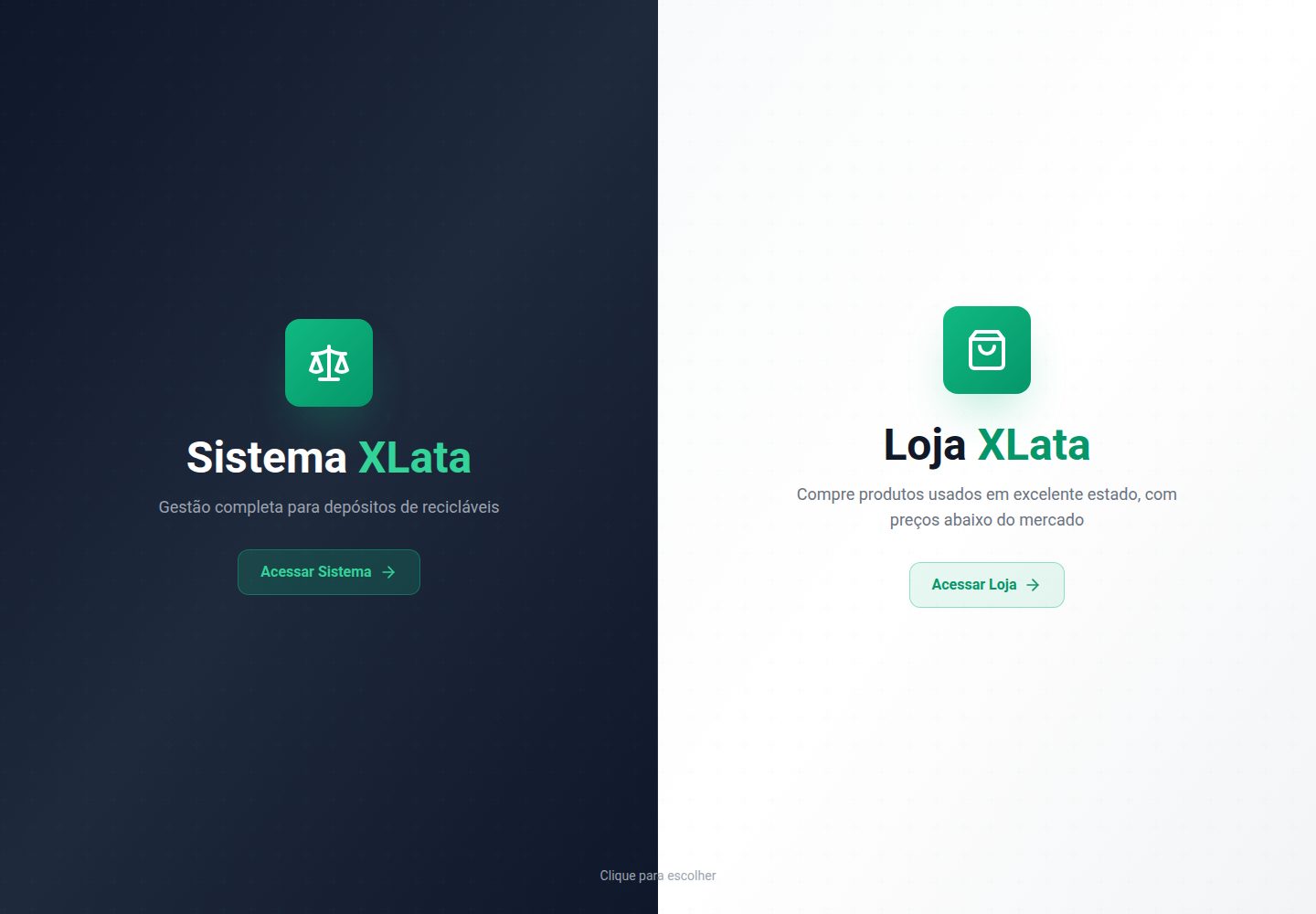 XLata public website screenshot